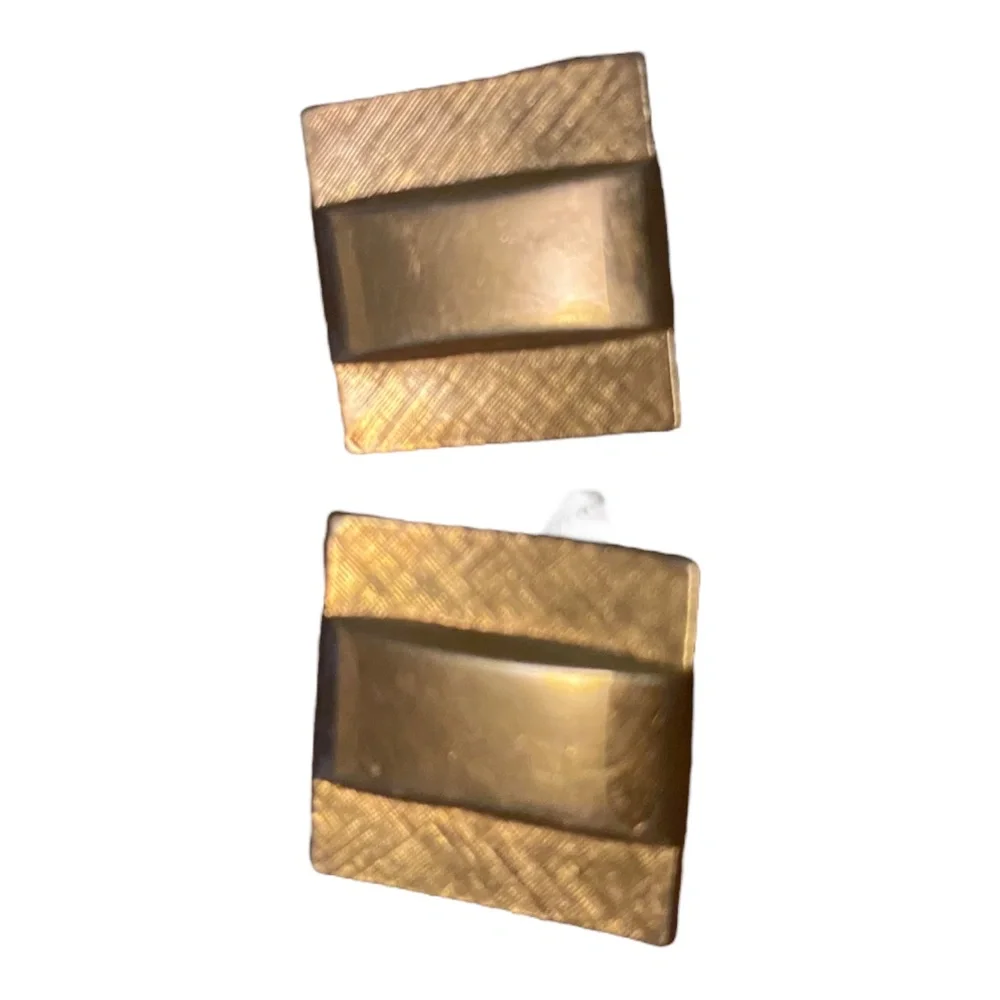 Vintage gold plated cufflinks - Picture 2 of 9